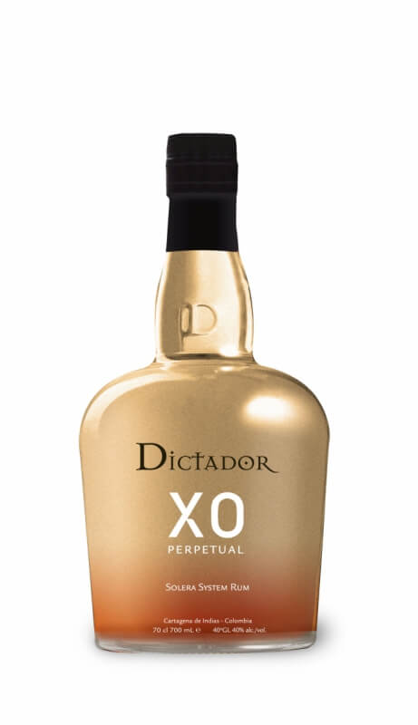 detail Rum Dictador XO 40% 0,7l /Kolumbie/