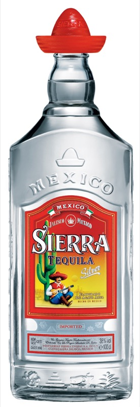 detail Tequila Sierra Blanco 38% 1l