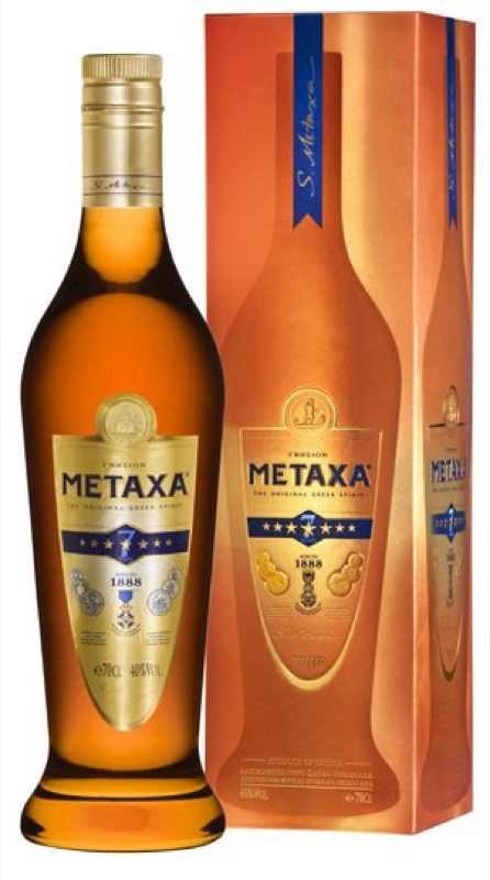 detail Metaxa 7* 40% 0,7l karton