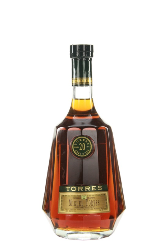 detail Brandy Torres 20yo 40% 0,7l