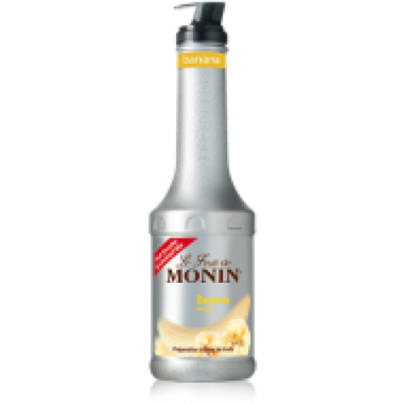 detail Sirup Monin Puree Banana 1l