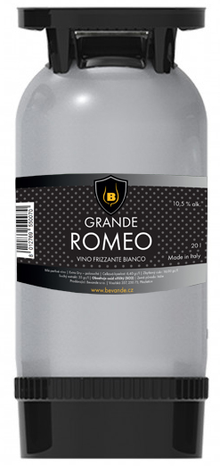 detail Prosecco Frizzante 20l Grande Romeo 10,5%